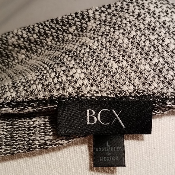 BCX open color block cardigan L like new - Picture 7 of 8